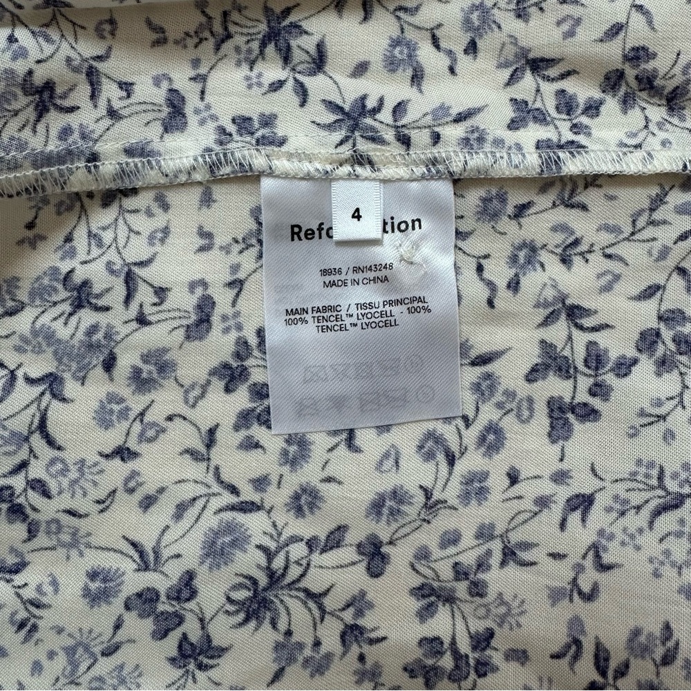 REFORMATION MARGEAUX DRESS - JOHANNA - SIZE 4 - Picture 11 of 11